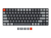 Keychron K3 Tastatur Optisk RGB Trådløs Kabling