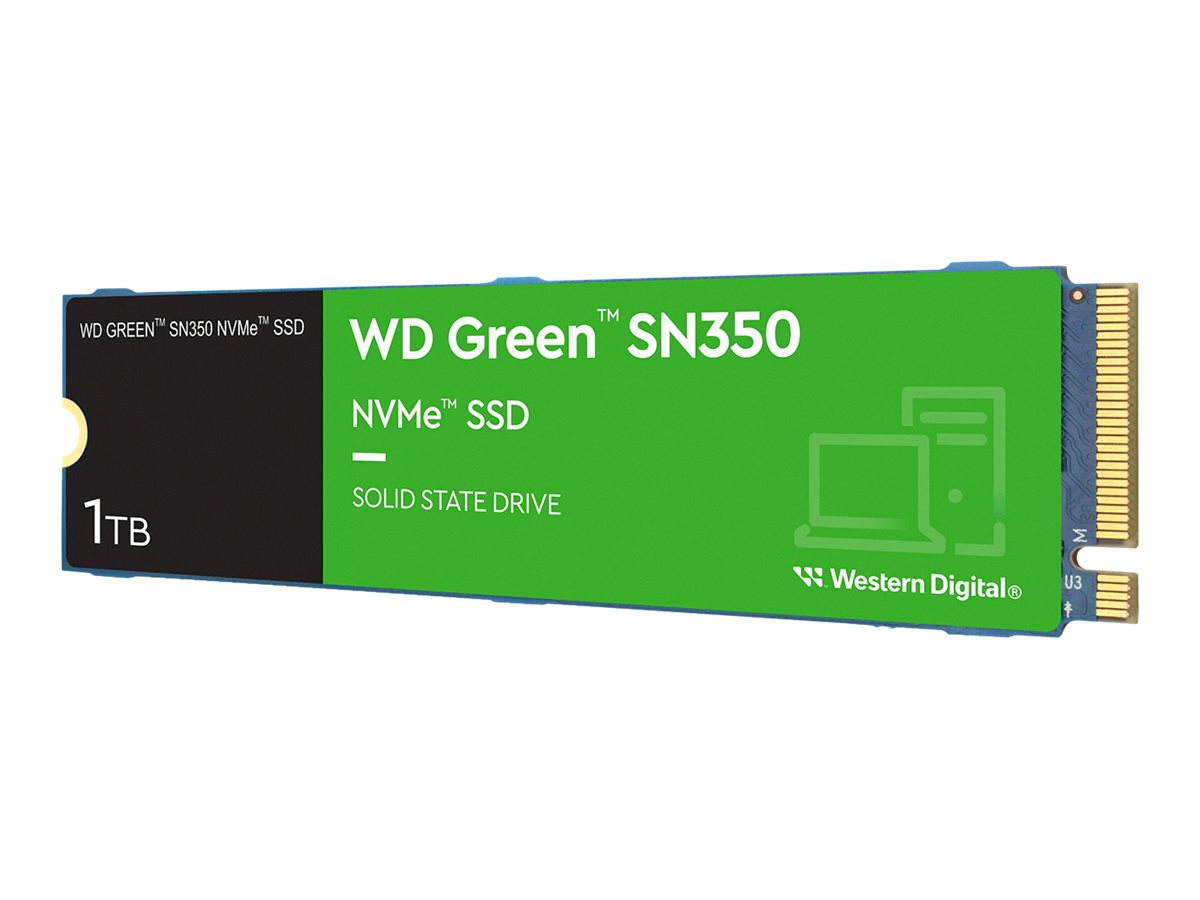 WD Green SN350 SSD 1 TB PCIe 4.0 Product shot Front 79800