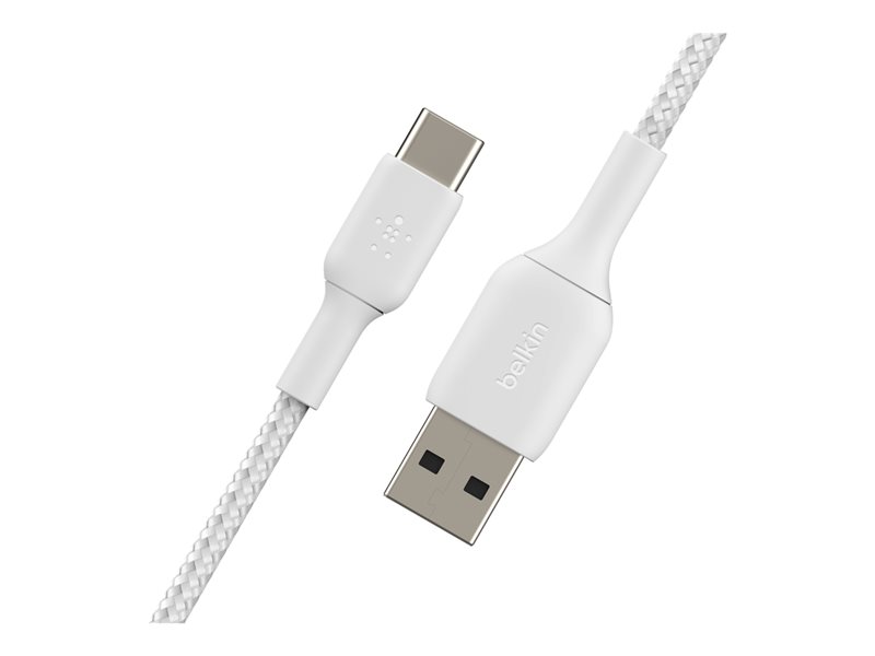 BELKIN Câble tressé USB-A USB-C 1m noir