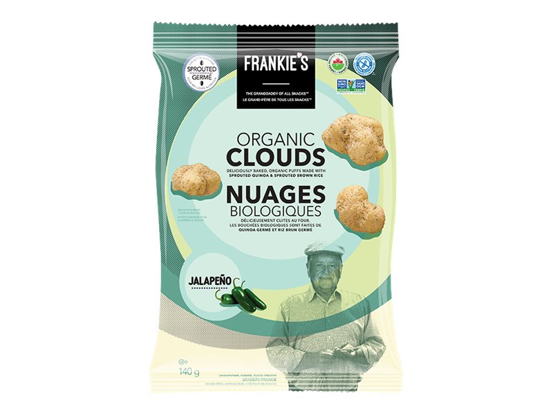 Frankie's Organic Clouds - Jalapeno - 140g