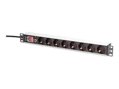 DIGITUS 1U Alu PDU Rackmount 7x