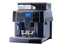 Saeco Aulika Evo Black Automatisk kaffemaskine Sølv/sort