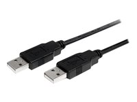 StarTech.com USB 2.0 USB-kabel 2m Sort