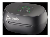 Poly Voyager Free 60+ UC M Trådløs Ægte trådløse øretelefoner Sort