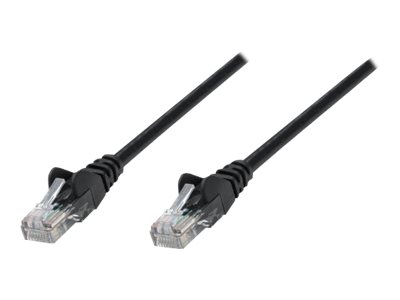 Network Patch Cable, Cat6, 0.25m, Black, CCA, U/UT