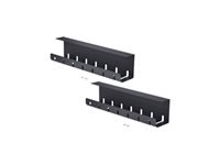 Startech - Plateau de gestion de câbles - support de barre d'alimentation - montable sous bureau 