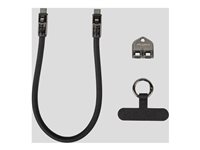 Lanberg USB 2.0 USB Type-C kabel 30cm Sort