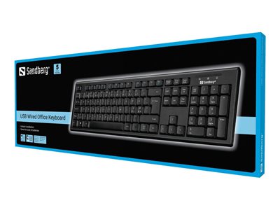 SANDBERG USB Wired Office Keyboard Nord