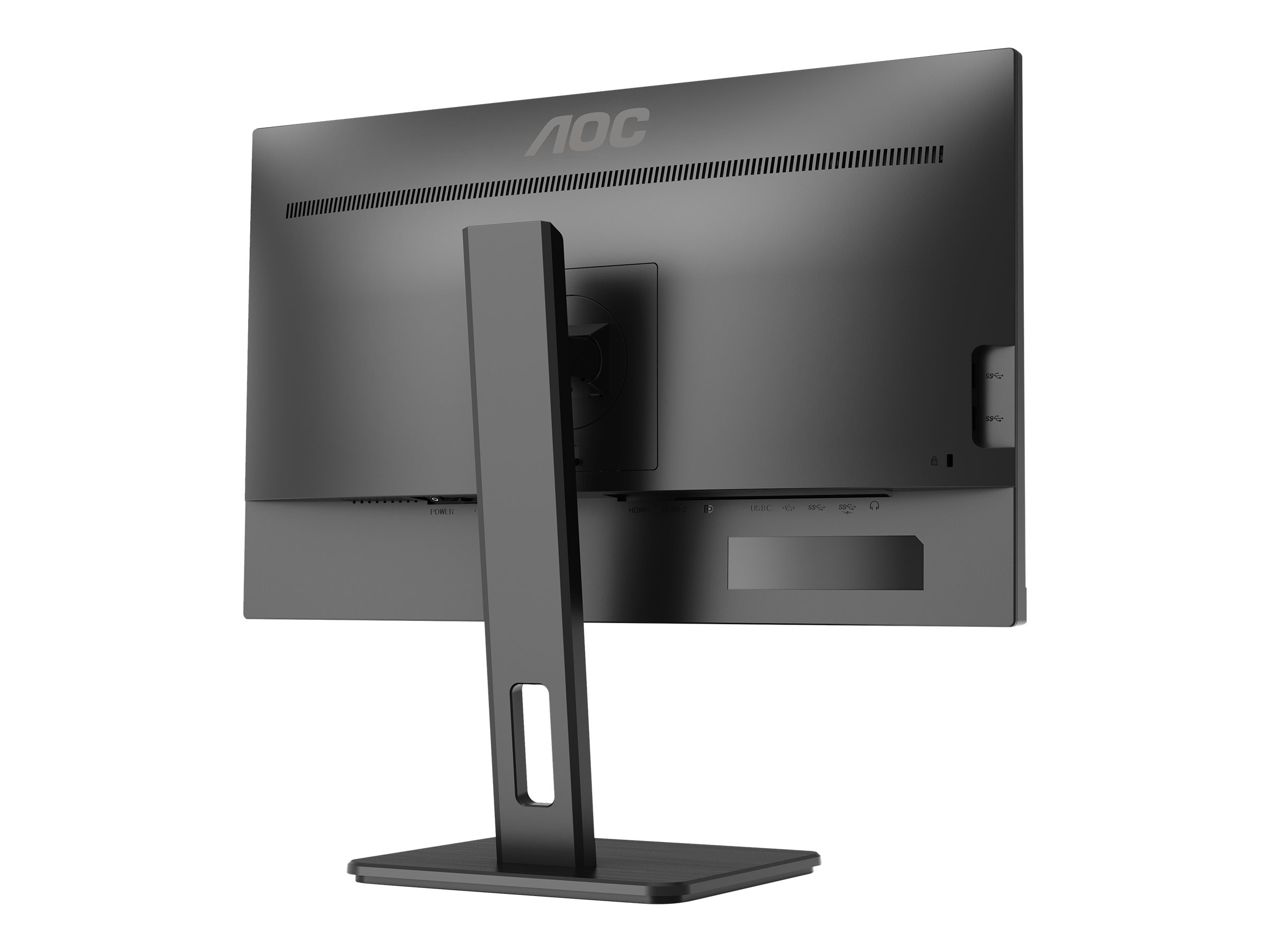 AOC U27P2 - LED-Monitor - 68.4 cm (27") - 3840 x 2160 4K UHD (2160p) @ 60 Hz - IPS - 350 cd/m?
