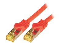 M-CAB RAW CAT 7 SFTP, PiMF 5m Netværkskabel Rød