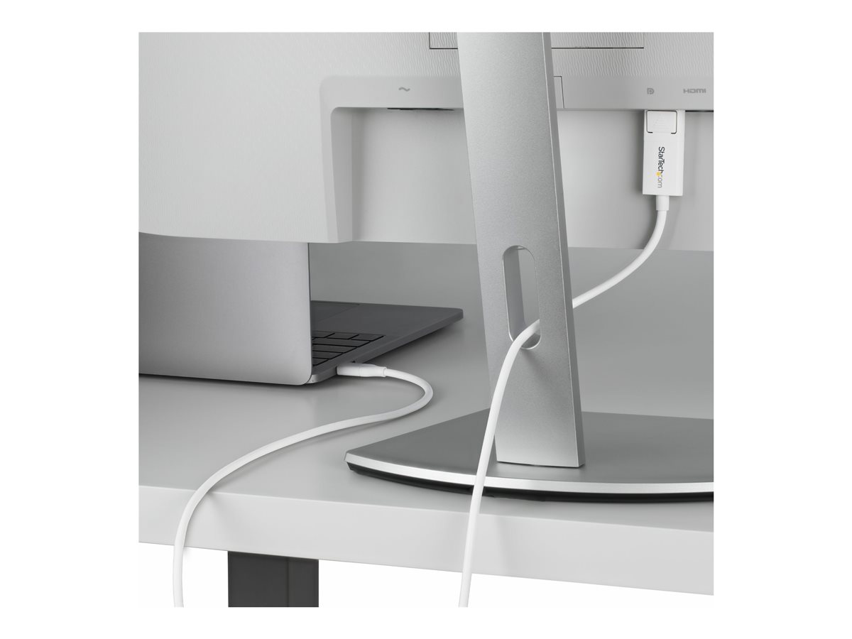 StarTech.com 6.6ft (2m) USB C to DisplayPort 1.2 Cable, Bidirectional - kabel DisplayPort - 24 pin USB-C do DisplayPort - 1.9 m – foto 7