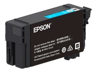 Epson T41W - 110 ml - cyan - original - blister with RF/acoustic alarm - ink cartridge - for SureColor T3470, T5470, T5470M