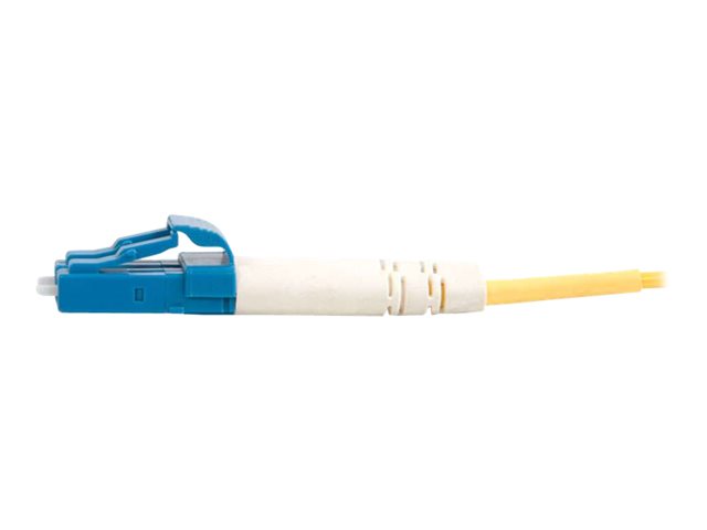 C2G LC-LC 9/125 OS1 Duplex Singlemode PVC Fiber Optic Cable (LSZH) - patch kabel - 3 m - 3 m - žlutá – foto 3