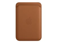 Apple Wallet MagSafe Omslag Sadelbrun Apple iPhone 12, 12 mini, 12 Pro, 12 Pro Max