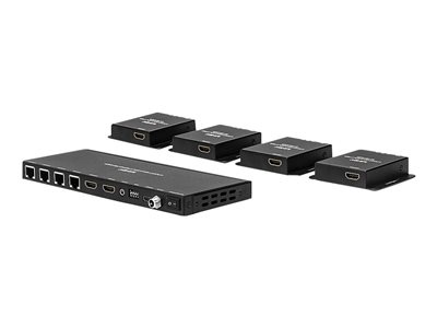 LINDY 50m Cat.6 4 Port HDMI Splitter