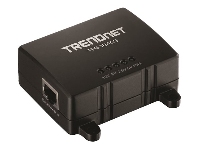 TRENDnet TPE-104GS - rpartiteur alimentation sous Ethernet (Power over Ethernet - PoE)