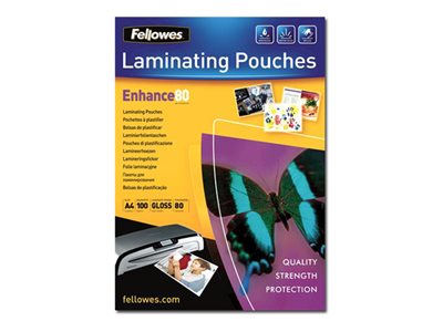 FELLOWES IL POCHETTES A4 80 MICRONS X