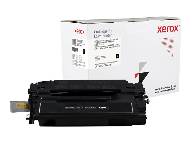 Image of Everyday - black - compatible - toner cartridge (alternative for: Canon CRG-324, HP CE255A)