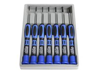 StarTech.com 7 Piece Precision Screwdriver Computer Tool Kit Carrying Case - Screwdriver kit - CTK100P Skruetrækker sæt