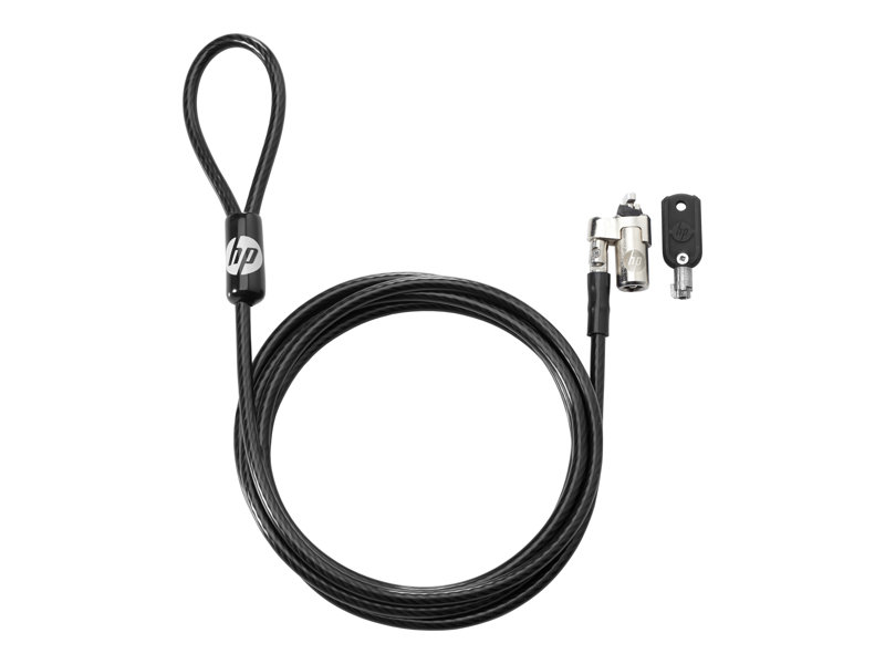 Cable de sécurité à clé en acier T-Lock (D31938)