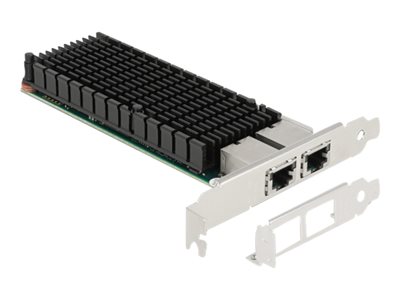 DELOCK PCI Express x8 Karte 2x RJ45 10 Gigabit LAN X540 - 88505