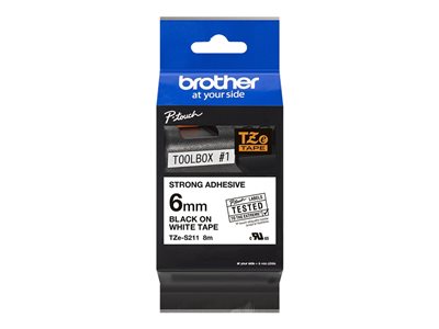 BROTHER TZES211, Verbrauchsmaterialien - Bänder & 6mm TZES211 (BILD5)