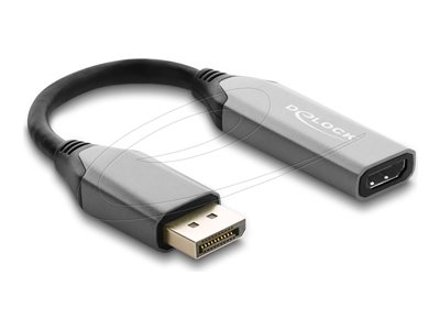 DELOCK Aktiver DisplayPort 1.4 > HDMI Adapter 8K HDR Funkt. Adapter