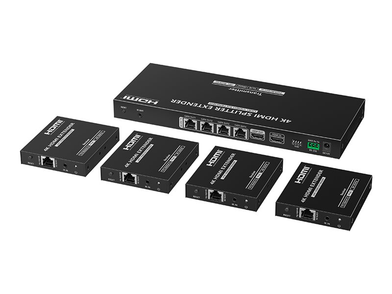Lenkeng LKV824P-N, video/audio extender, HDMI, RS-232