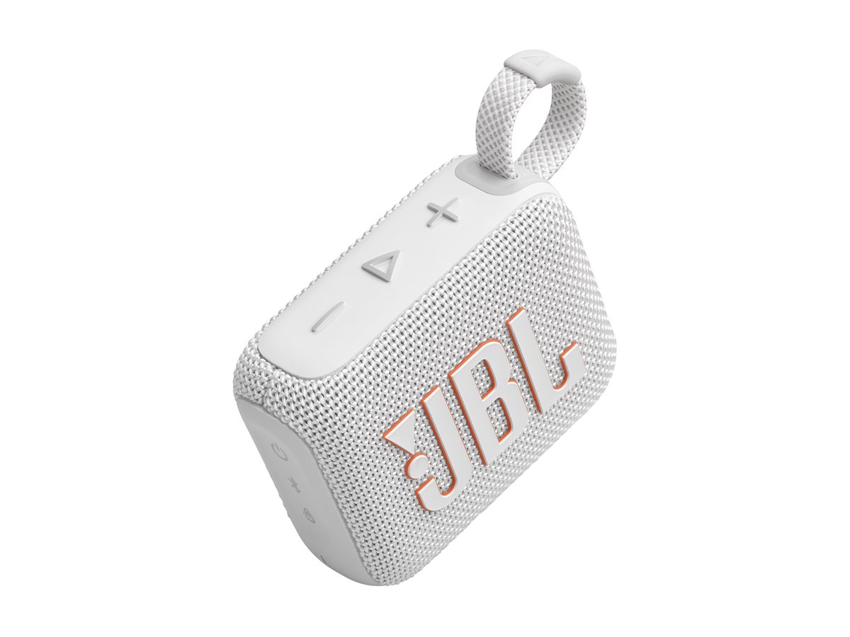 JBL Go 4 Portable Bluetooth Speaker - White - JBLGO4WHTAM