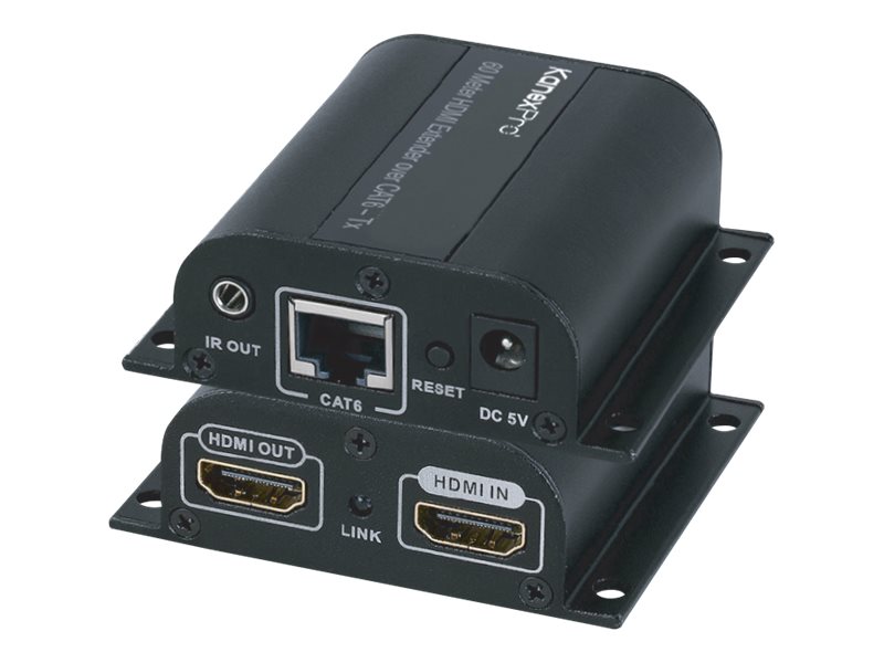 KanexPro HDMI Extender over CAT6 (Transmitter and Receiver Units)
