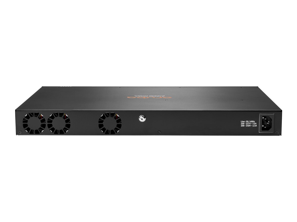 HPE Aruba Networking CX 6200F 24G 4SFP+ Switch - přepínač - Max. stohovací vzdálenost 10 km - 24 porty - řízený - Lze montovat do rozvaděče – foto 3