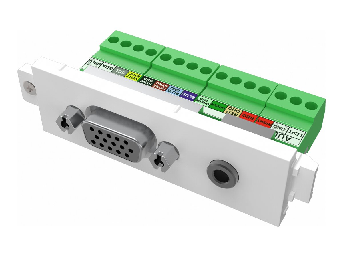 Modulare AV-Frontplattenkomponente
