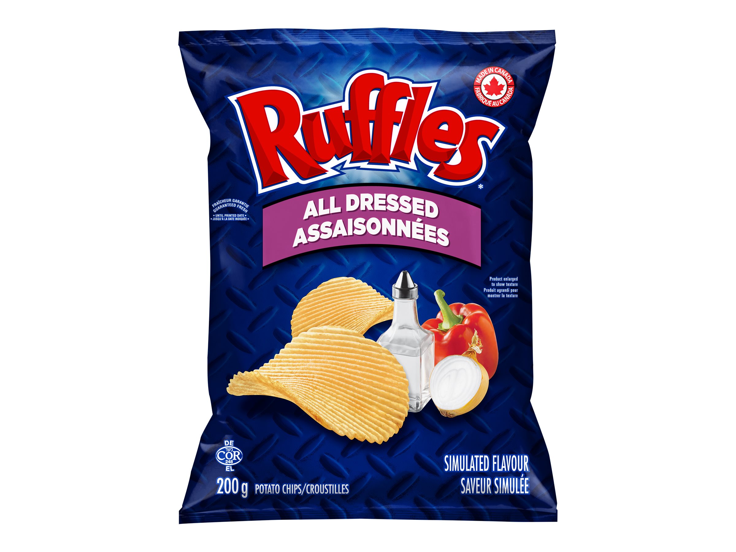 Ruffles Potato Chips - All Dressed