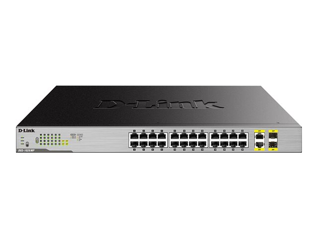 D Link Dgs 1026mp Switch 26 Ports Unmanaged Rack Mountable