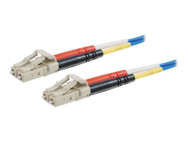 C2G 3m LC-LC 50/125 OM2 Duplex Multimode PVC Fiber Optic Cable