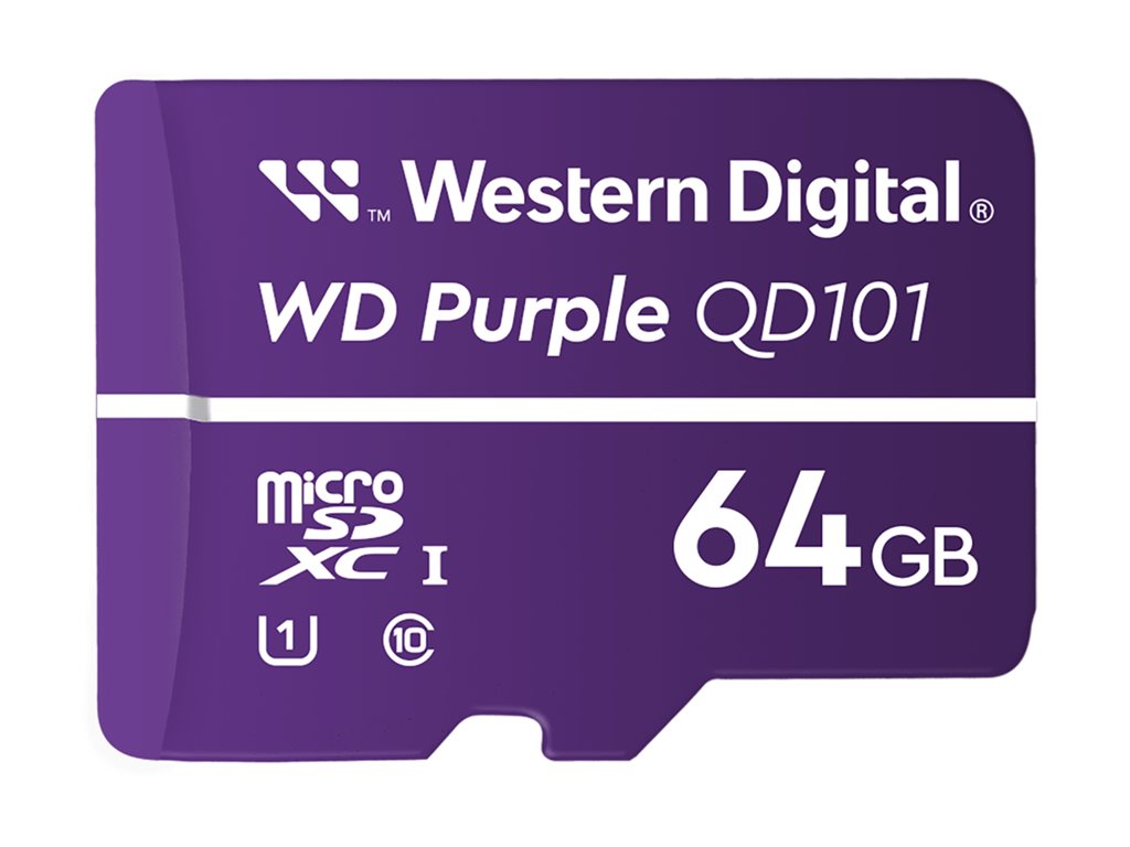 WD Purple 64Go SC QD101 microSD