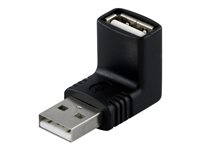 DELTACO USB-adapter Sort