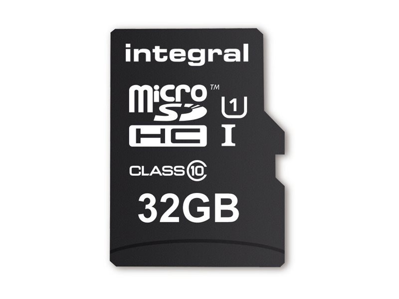 Integral Ultimapro Flash Memory Card 32 Gb Microsdhc Uhs I Integral Ultimapro Flash Memory Card 32 Gb Microsdhc Uhs I