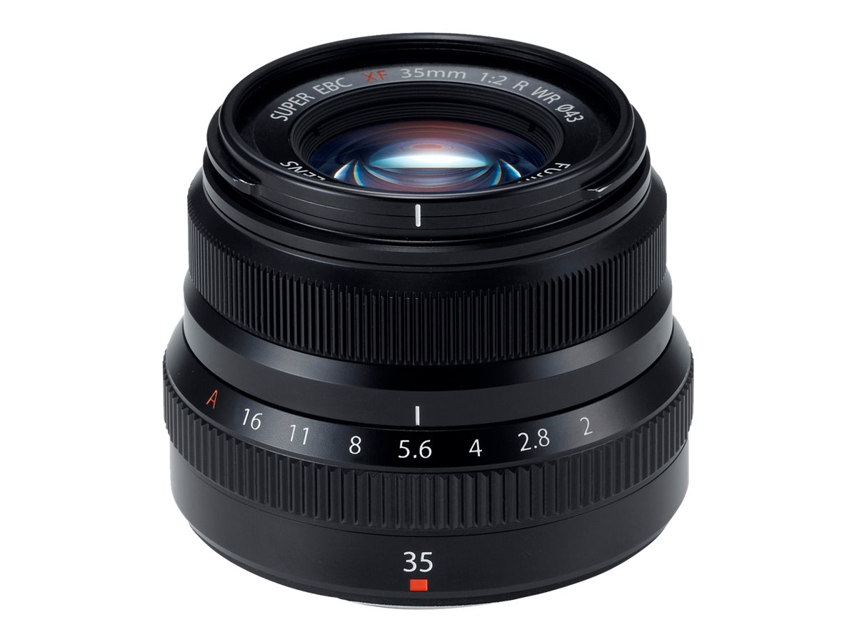 Fujilfilm XF 35mm F2.0 R WR Lens - Black - 600015904