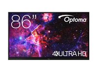 Optoma Creative Touch 3863RK 3-Series - 86" LED-backlit LCD display - 4K - for interactive communication