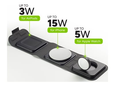 mophie 3-in-1 - Wireless charging pad