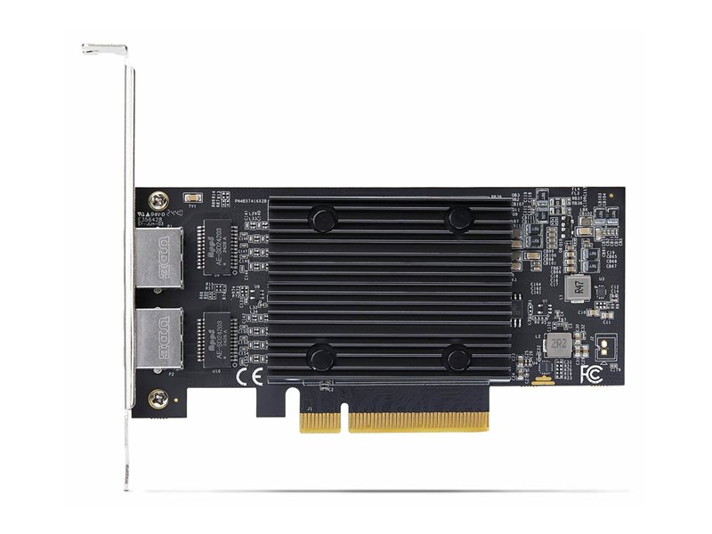 StarTech.com - adaptateur rseau - PCIe 3.0 x8 - Gigabit Ethernet / 10 Gb Ethernet x 2 - Conformit TAA