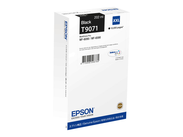 Image of Epson T9071 - XXL size - black - original - ink cartridge