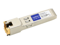 AddOn - Module transmetteur SFP (mini-GBIC) (équivalent à : Ciena NTTP61AAE6) - GigE - 1000Base-TX 