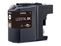 Brother LC237XLBK Super High Yield black original ink Product shot Right-angle 76400