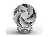 ZALMAN ZET 5 CPU Køler 1-pack Hvid 120 mm