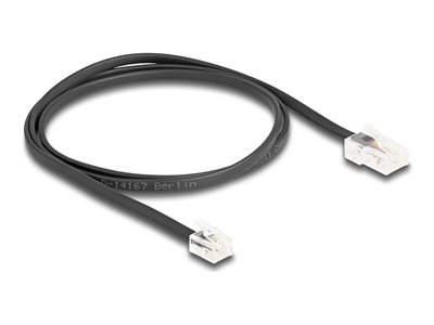 DELOCK Telefonk RJ45 Stecker zu RJ11 1m