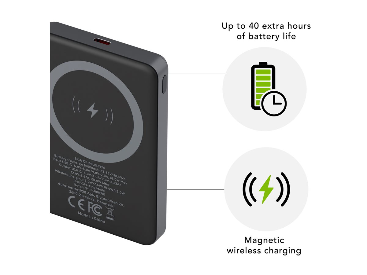 B2C 10K mAh Power Bank LED – foto 2