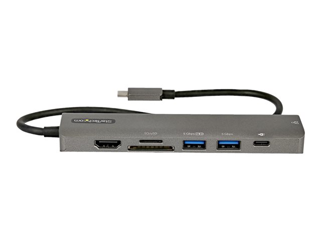 USB-C Hub with 2 HDMI 4K/4 USB-A/1 USB-C / 2 SD-TS /