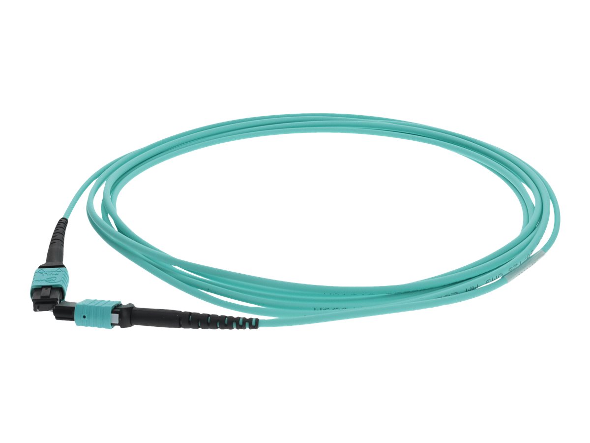 AddOn 10m MPO OM4 Aqua Patch Cable